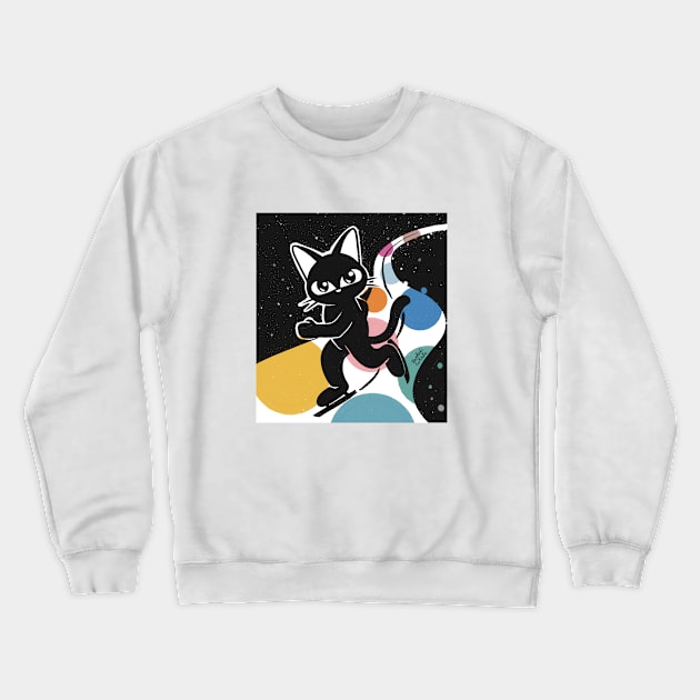 Skating Crewneck Sweatshirt by BATKEI